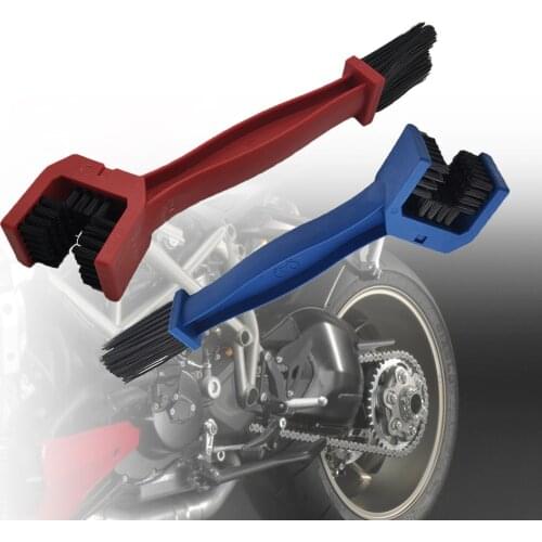 Motorcycle Bike Chain Cleaner Moto Brush Cycling Clean Chain Cleaner For Kawasaki KX125 KX250 KX250F KX450F KX100 z1000 sx H2R