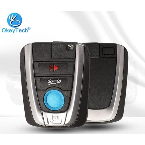 OkeyTech New OEM 4 Buttons 434MHz FCC ID: NBGIDGNG1 Smart Keyless Remote Control Car Key for BMW i3 i8 2014 2015 2016 2017 Fob