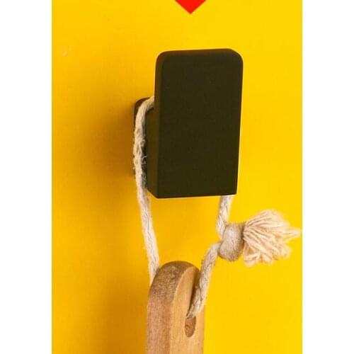 Vidric bathroom black hook hanger for clothes , wall mounted single hook holder living room bathroom accessories