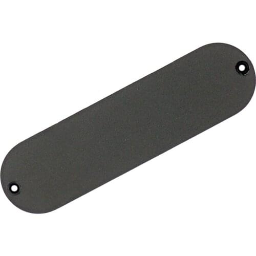 1x Electric Guitar Accessory Back Plate Cavity Switch Cover Back Cover Black