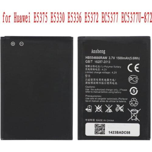 1500mAh HB554666RAW Battery For Huawei E5375 E5330 E5336 E5372 EC5377 Mobile Phone