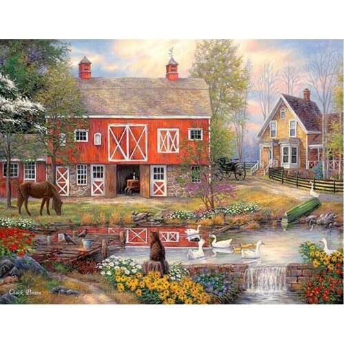 Diamond mosaic,American farm life 5d diy diamond painting full square resin drill,cross stitch,rhinestones embroidery Z857
