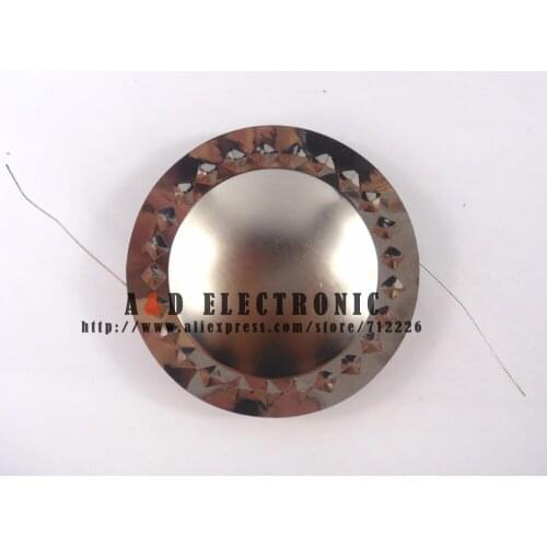 2PCS Diaphragm For 44.4mm 44.5mm 8ohm Replacement Driver Titanium