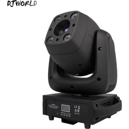DJworld Led 4x10W RGBW 4in1 Wash+100W Spot Moving Head Light Beam Gobo Stage Lighting Rainbow-flow effect Motorized focus