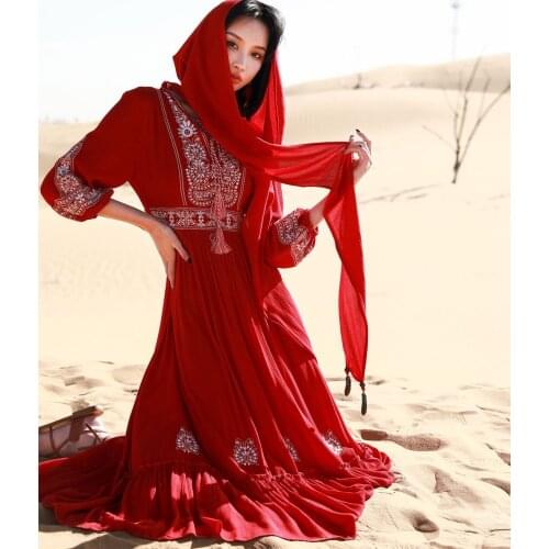 Eliasaph Red Summer Dresses