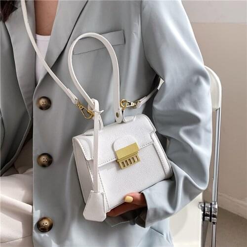 Brand Womens Small Handbag 2021 Luxury Designer Shoulder Messenger Bag Trend Cute Satchel Women Mini Tote Bag Purse