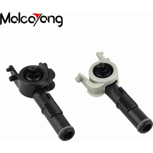 For Mini Cooper R55 R56 R57 R58 R59 LCL Front Left&Right Headlight Washer Wiper Nozzle 61672752971 61672752972