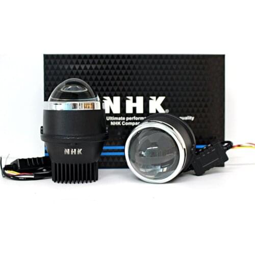 NHK LED waterproof foglight projector lens 4300/6000k 3.0 inch LHD auto headlight