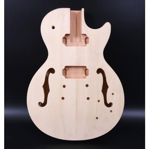 New Electric Guitar Body Replacement Mahogany Wood Guitar Body Electric Guitar Parts Accessory P90 Pickup
