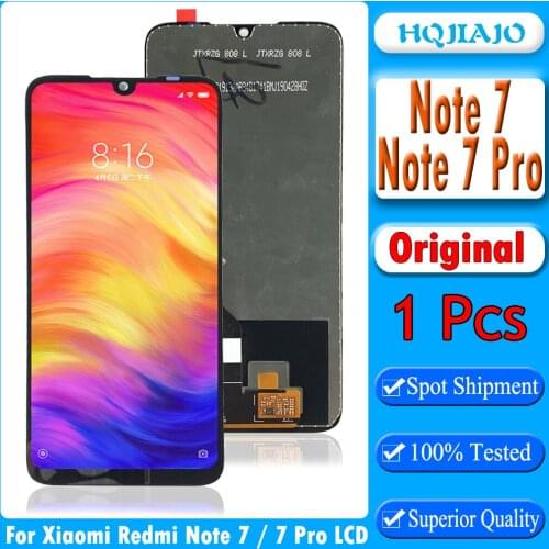 Original For Xiaomi Redmi Note 7/Note 7 Pro LCD Display Touch Screen Digitizer Phone Parts Note 7 LCD screen Touch Parts