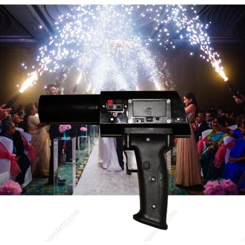 Cold Pyro Gun Receiver Hand Held Shooter Ignition Party Pyrotechnic Stage Fountain Fireworks Spark Firing System Machine Wedding