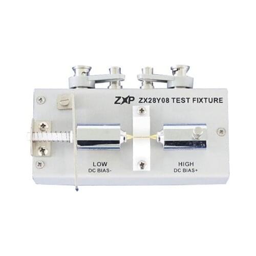 ZX28Y08 high frequency SMD patch test fixture for LCR bridge replaces GW LCR-13