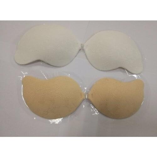2018 Self Adhesive Silicone Nude Invisible Push Up Bra Strapless Bras For Backless Evening Ball Bridal Gowns