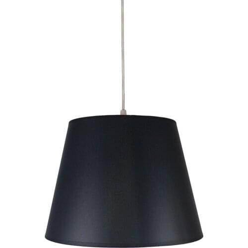 Senay Lightning, Taper Fabric Chandelier-Black