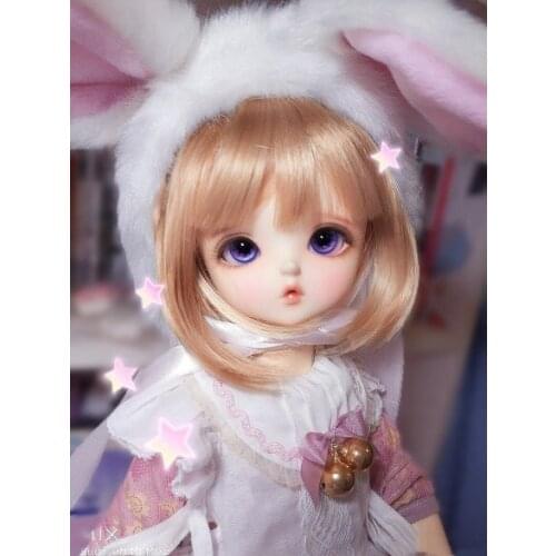SuDoll 1/4 BJD/SD Cute Girl Doll Resin Figure Gift Toys Free Eyes Ball Jointed Doll Brand New