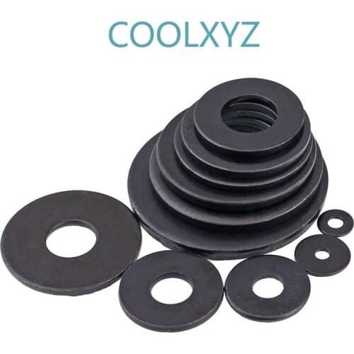 Spot supply Class 8 black flat gasket blackening thickened flat gasket meson Huashi M3-M14 10PCS
