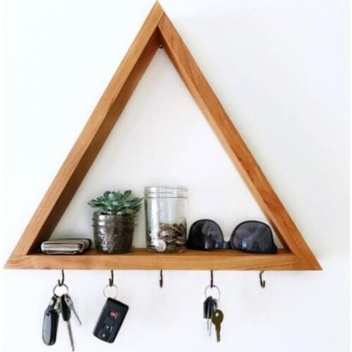 Solid Wood Entrance Shelf