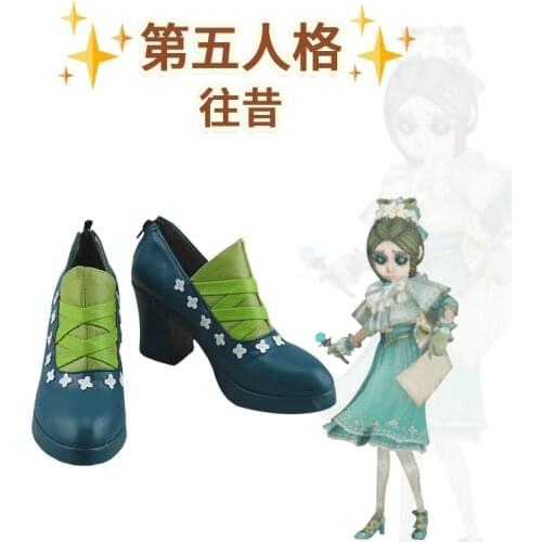 Hot Game Identity V Cosplay Costume Shoes New Skin Emily Dyer Doctor Lydia Jones Fashion Halloween Women Adult High Heels