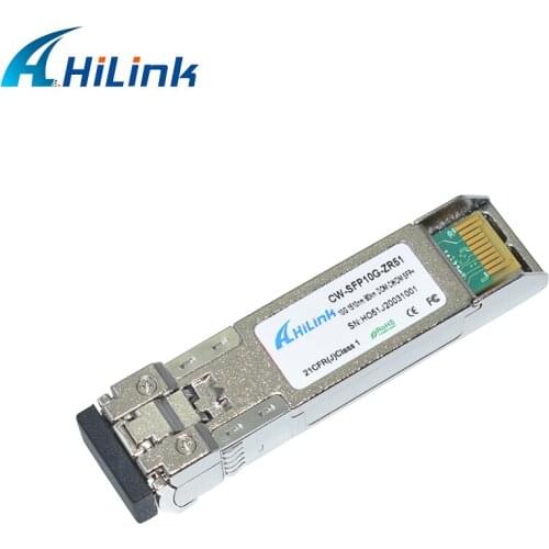 10GBASE-ZR Duplex LC 10G 1510nm 80km DOM CWDM SFP