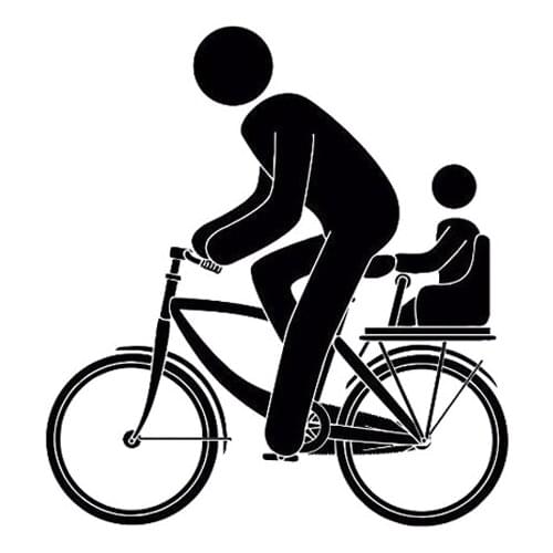 12.2CM*13.2CM Bike Store Nursery Vinyl Decal Funny Car Window Bumper Novelty JDM Drift car Decal Sticker