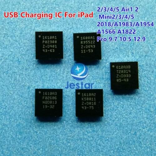 3pcs U2 USB Charging ic for Ipad 2/3/4 AIR 1/2 Mini 1/2/3/4/5 2017/ A1822 PRO 9.7 10.5 12.9