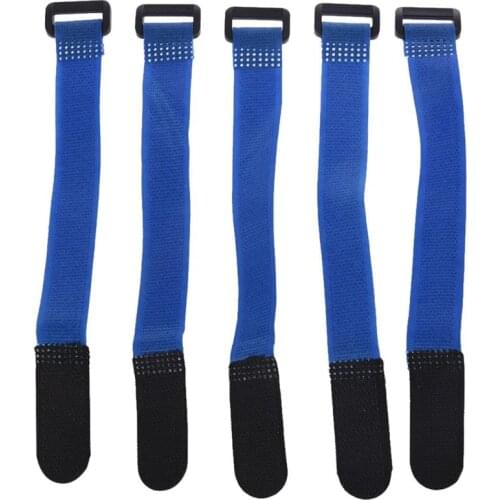 5 pcs 20cm Tie Down Strap LiPo Battery for 11.1 3S 2200 Trex 450 RC Helicopter