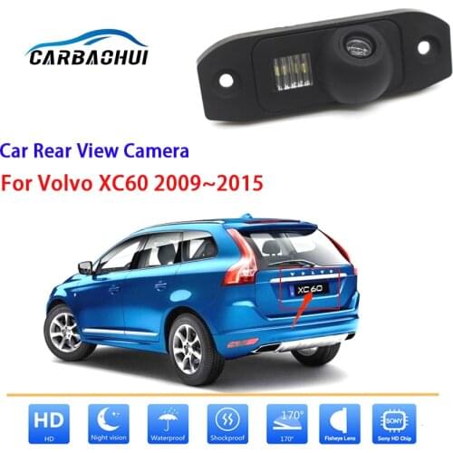 Car Reversing image Camera For Volvo XC60 2009 2010 2011 2012 2013 2014 2015 Night Vision Rear View Camera High Quality RCA