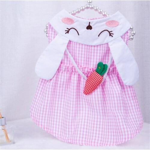 Cute Dog Dress Summer Pet Clothes Pomeranian Poodle Bichon Schnauzer Pet Apparel Dropshipping Dog Costume Dresses Princess Skirt