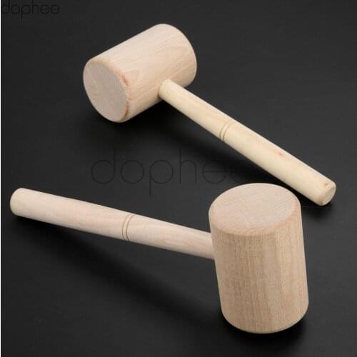 Dopee 1pc Wood Carving Mallet Leather Craft Working Carvers Hammer Tools for Woodwork Carpentry