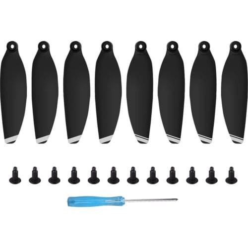 8pcs Mavic Mini Propeller Set Quieter Flight and Powerful Thrust for Mavic Mini Propellers Foldable Quick Release Accessory