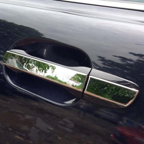 Fit For VOLVO XC90 2002-2014 Car Exterior Door Handle Grab Stickers Cover Trim Car Styling Moldings