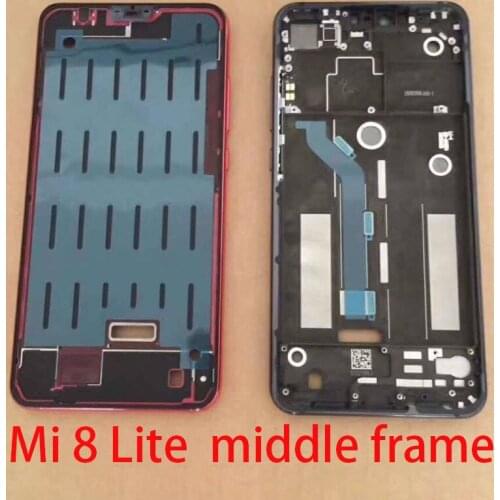 Original For Xiaomi Mi 8 Youth Edition mi8 Youth Edition metal middle frame border phone front frame shell