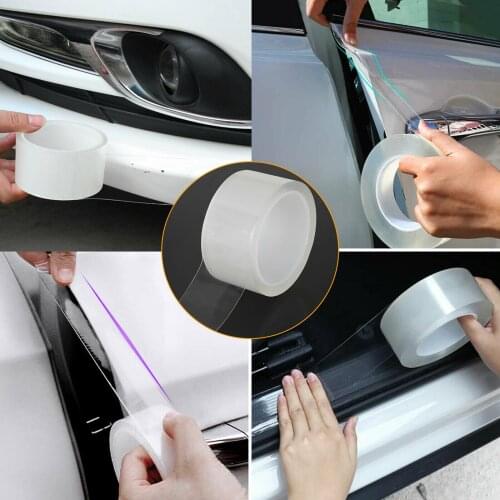 Transparent Anti Scratch Strip 5M*5CM Accessrories Sill Scuff Acrylic Bumper