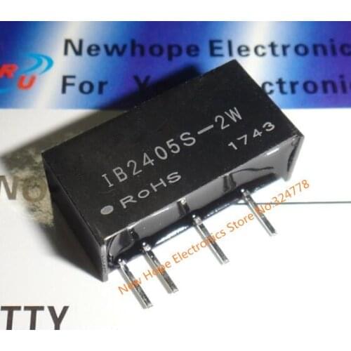 DC-DC IB2405S-2W IB2405S SIP4 Power module 24V turn 5V Regulated isolation chip Buck converter