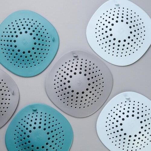Filter Mesh Sewer Kitchen Floor Drain Bathroom Hair Anti-blocking Tool Washing Vegetables Garbage Sink Floor Drain Cover Filter