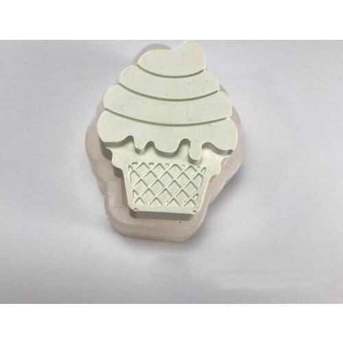 Ice Cream Silicone Mold Cake Decoration Molds Clay Plaster Mould Bakeware Cake Baking Tools