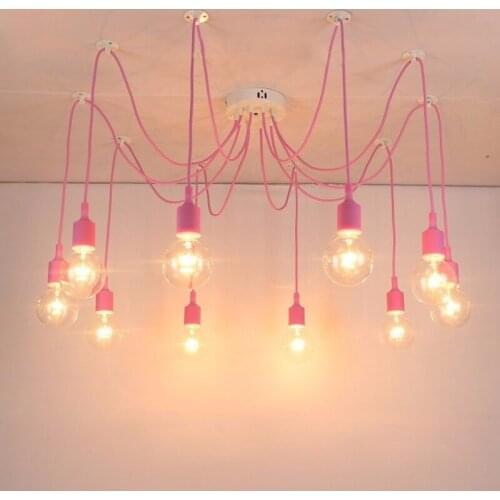 Pink Ceiling lamp For Childrens room lights Creative Bedroom lighting Ceiling light Modern LED Nordic light Fixtures Kids Room