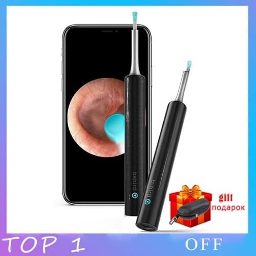 Bebird C3 Smart Visual mini camera Ear Stick In-Ear Cleaning Rod HD Wifi Endoscope camera battery Otoscope Borescope Ear Picker