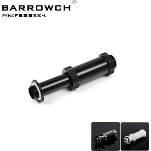 Barrowch Expansion Fitting Dual G1/4'' Adjustable Aqua Link Pipe For GPU Block (16-22MM 22-31MM 41-69MM) FBSSXK