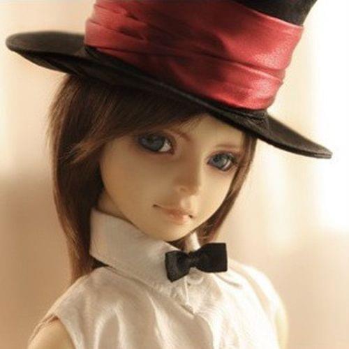 [wamami] Vampire Black Cap/Hat 1/4 MSD DOD DZ BJD Dollfie
