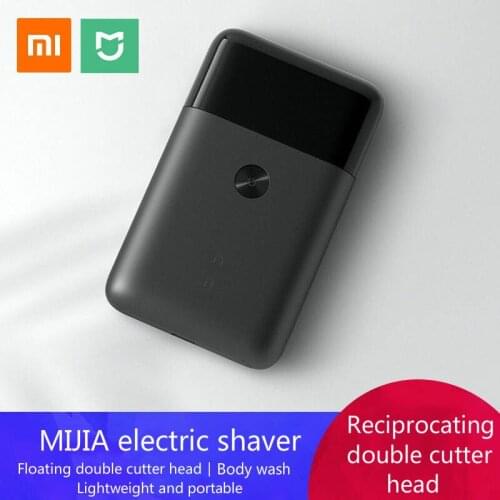 Xiaomi Mijia Electric Razor 2 Blade Shaver USB Rechargeable Smart Mini Wet Shaving Washable Beard Trimmer Mens Travel