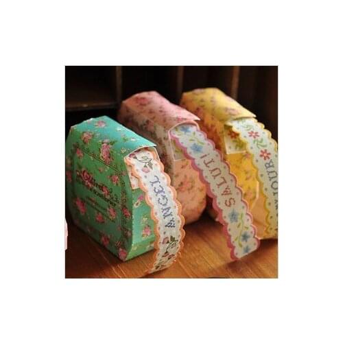 1.5M Flower Ribbon Band Self Adhesive Wedding Christmas Decor DIY Decoration Ornament Decorative Tape for Photo Frame