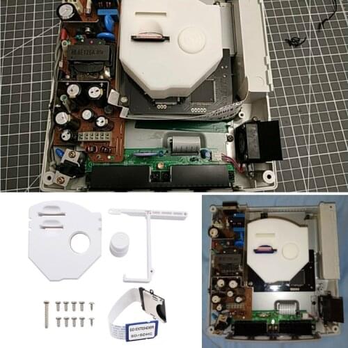 1Set GDEMU Remote SD Card Mount Kit the extension adapter for SG Dreamcast GDEMU