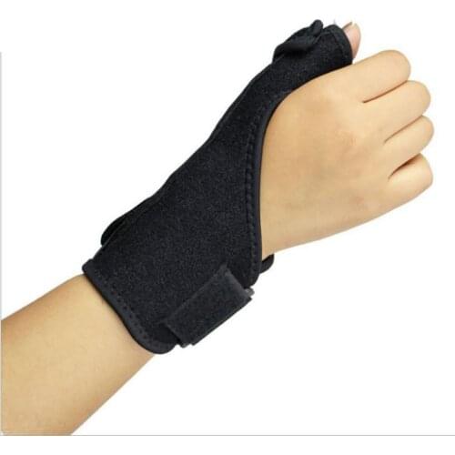 1pcs Sports Thumb Elastic Wrap Brace Hand Wrist Support Pain Sport Fixed Training Correction Sheath Bracelet Outdoor Sport