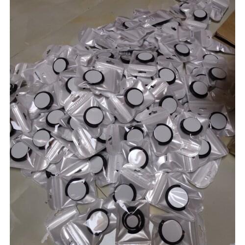 100pcs/lot Sublimation Blank mobile Phone Plastic Holder With Metal insert heat trasnfer printing Phone Case Holder Stand