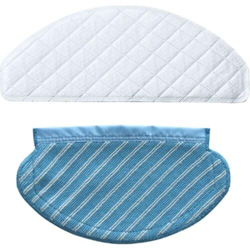 5Pcs For Ecovacs Deebot Ozmo 920/950 Replacement Mop Cloth Pad & 10Pcs Disposable Rags For Ecovacs Deebot Ozmo T8