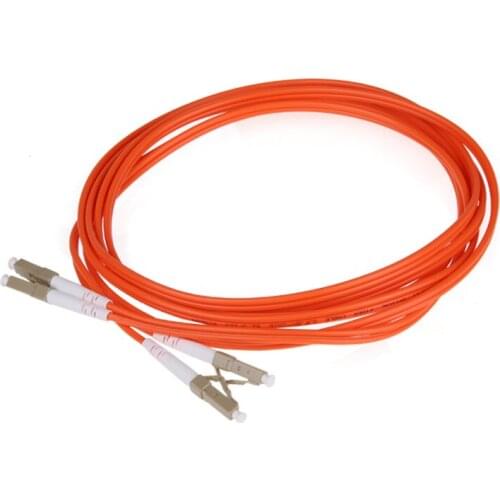 50Pair Fiber Optic patch cord LC LC PC UPC Multimode Duplex mm OM1 62.5/125 dx 1 3 5 10 20 100m meter Ftth Wholesale custom made