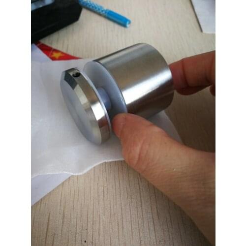 Freeshipping 304#stainless steel glass clip bracket hardware accessories glass holder fixed Handrail Wall Bracket