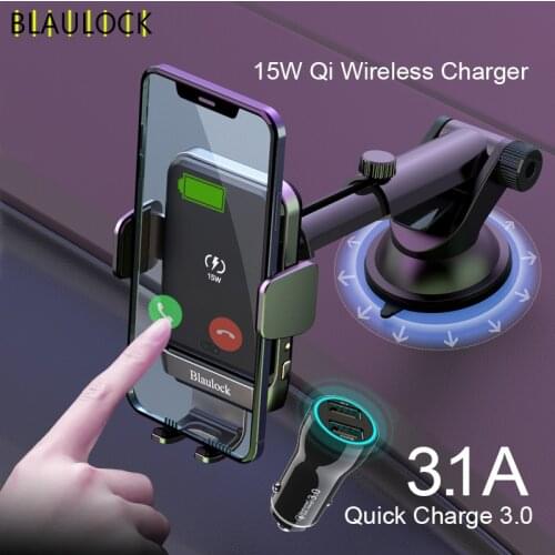 Автомобильные беспроводные зарядки для мобильных телефонов BLAULOCK China At AliExpress