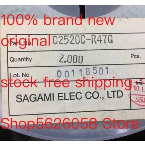 C2520C-R47G SMD 100% new original freeshipping STOCK 50PCS-2000PCS/LOT